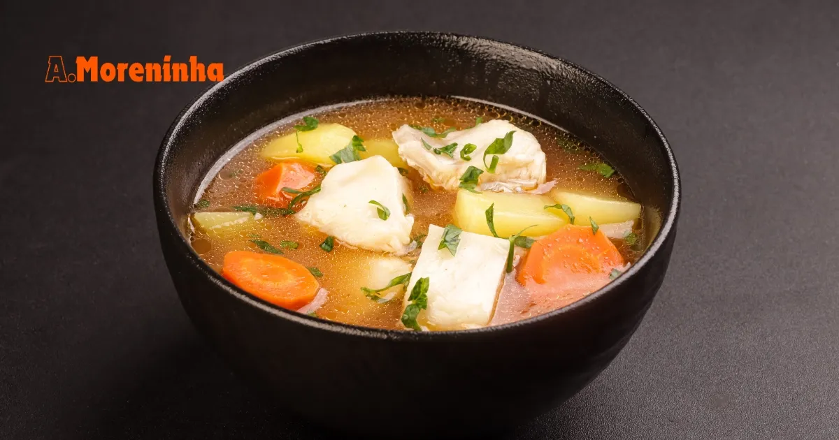 receita de caldo de peixe