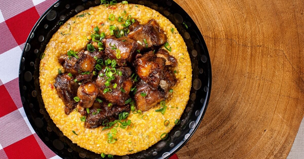 Rabada com Polenta 