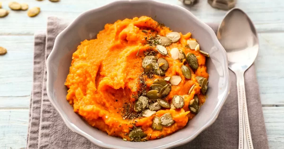 Suflê de Batata Doce 