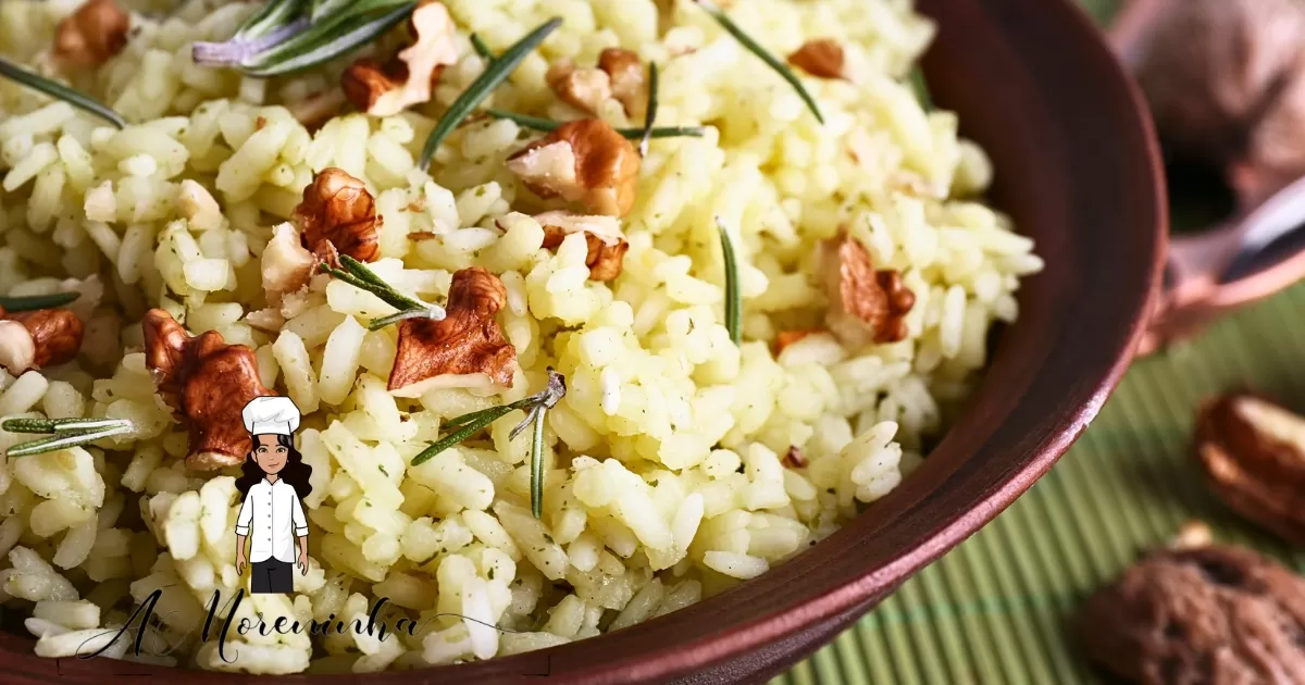 Receita de Arroz com Ervas Finas 