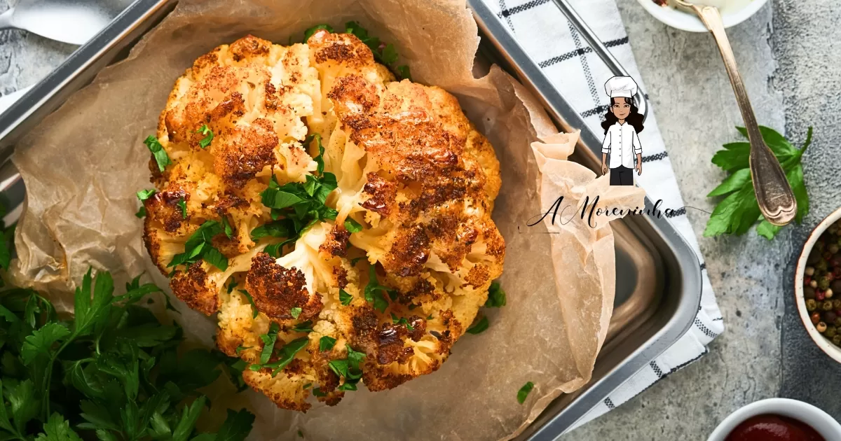 Airfrayer: Receita de Couve Flor Empanada na Airfryer 