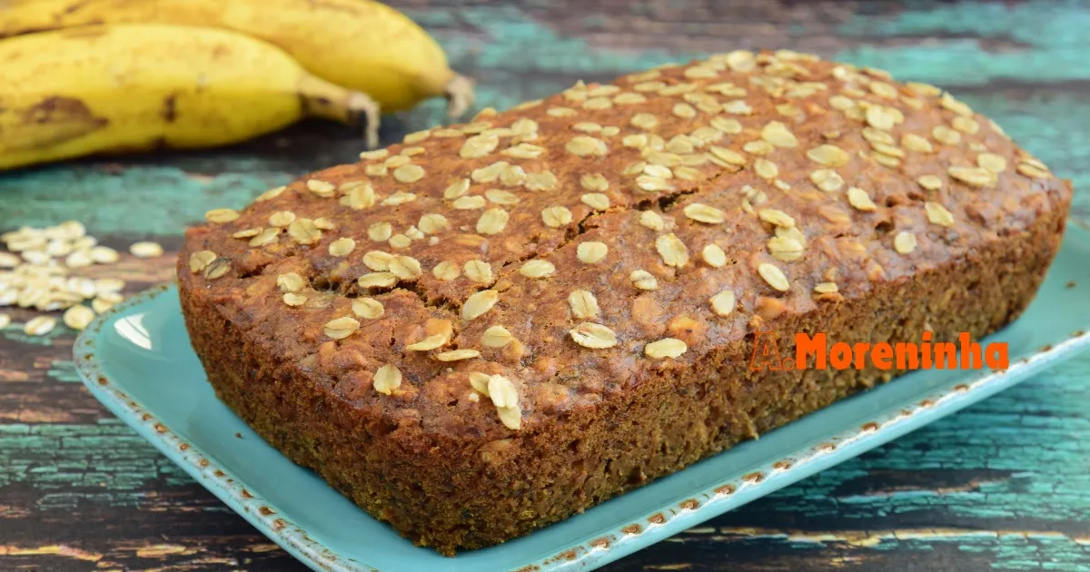 Bolo: Bolo de Banana com Aveia que Derrete na Boca – Explosão de Sabor!
