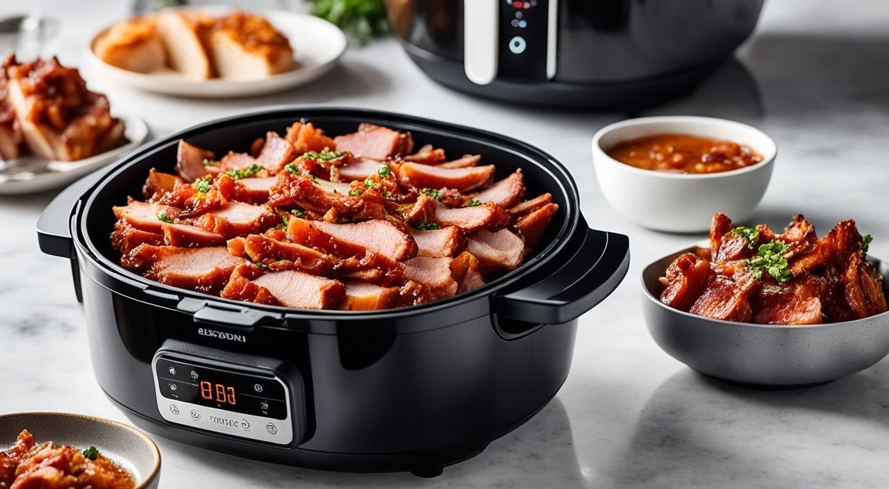 Panceta assada na air fryer