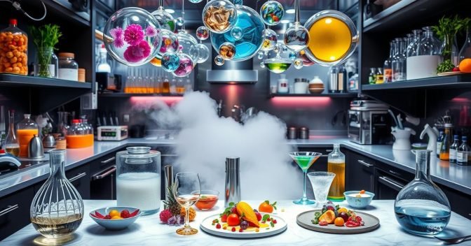 Ultimas Receitas: Cozinha Molecular: Descubra Técnicas e Segredos Revelados