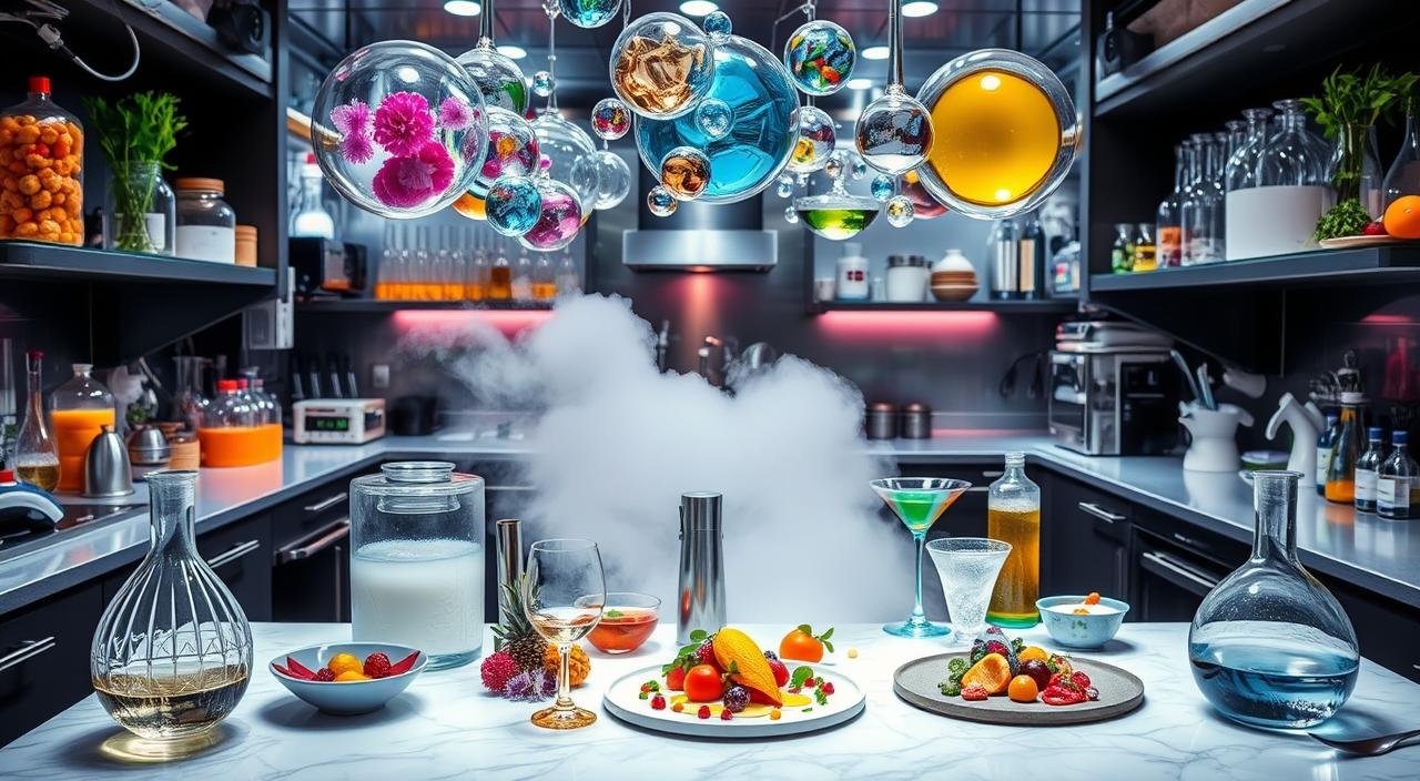 Ultimas Receitas: Cozinha Molecular: Descubra Técnicas e Segredos Revelados 