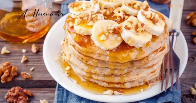 Veganos: Panqueca Fit de Aveia: Receita Fácil que Transforma Seu Café em 5 Minutos Plenos